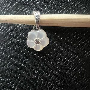 Authentic PANDORA Luminous Floral Dangle Charm